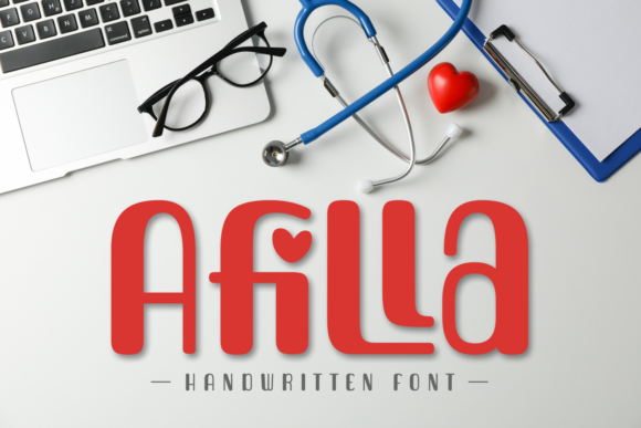 Afilla: A Friendly Script Handwritten Font for Editorial Design