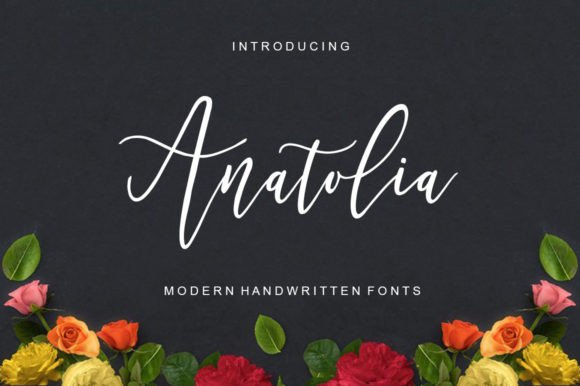 Anatolia Script Handwritten Font for Polished Branding