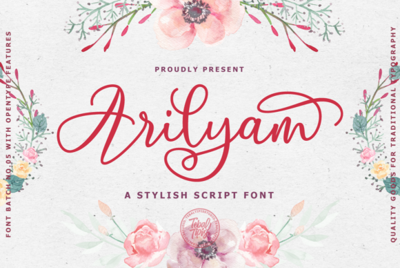 Arilyam Font: Elegant Script for Web Design