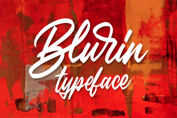 Blurin: A Handwritten Font for Creative Projects