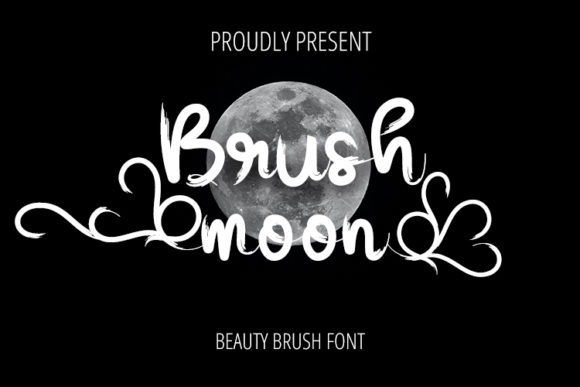 Brush Moon Font for Spectacular Campaign Designs
