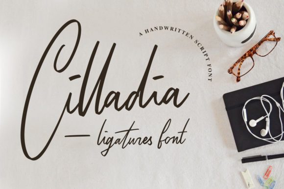 Cilladia Font: Timeless Handwritten Elegance