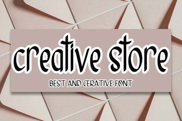 Creative Store: A Sweet & Friendly Handwritten Font for Branding