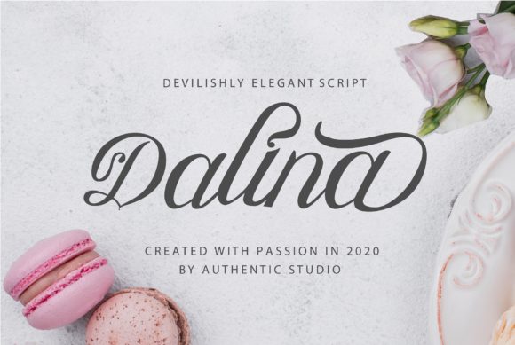 Dalina: A Delicate Script Handwritten Font for Makers