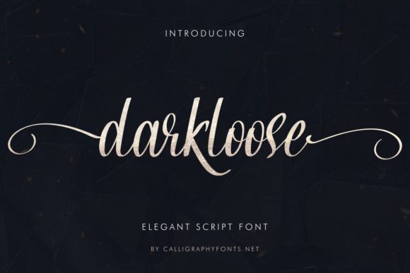 Darkloose Font for Elegant Design