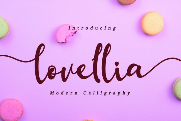 Lovellia: A Sweet Modern Handwritten Font for Real Branding