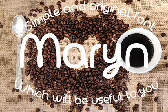 Maryn: A Sweet Handwritten Font