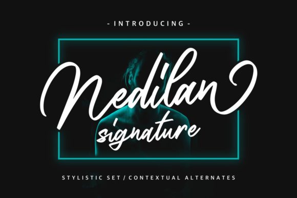 Nedilan Font: Elegant Script for Editorial Design