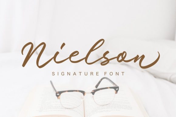 Nielson Font: Elegant Script for Crafters