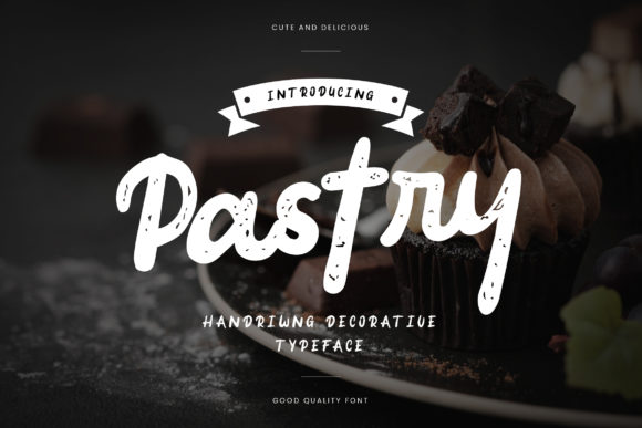Pastry Font: A Flowing, Thick Lettered Handwritten Typeface for Campaign Impact