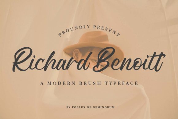 Richard Benoitt: A Script Handwritten Font for Editorial Elegance