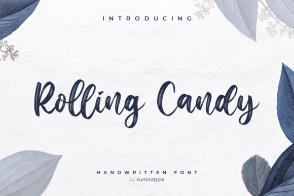 Rolling Candy Font: A Script Handwritten Typeface That Feels Like a Secret Favorite