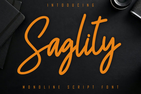Saglity Font for Small Business Branding