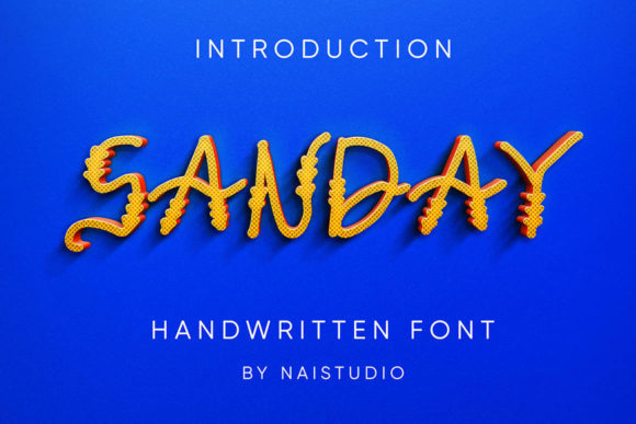 Sanday: A Script Handwritten Font That Elevates Your Brand