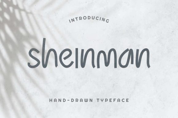 Sheinman: A Playful Script Handwritten Font for Real Projects