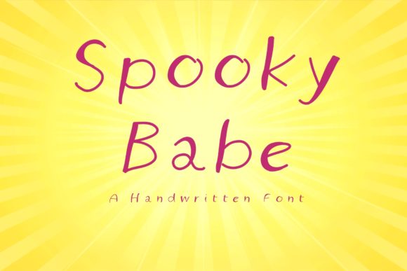 Spooky Babe: A Script Handwritten Font That Elevates Your Brand