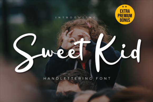 Sweet Kid: A Delicate Handwritten Font for Elegant Design