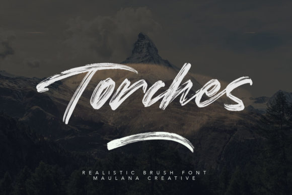 Torches Font for Timeless Brand Identity