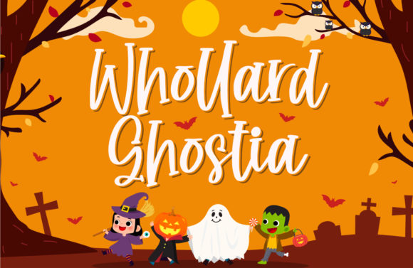 Whollard Ghostia: A Playful Script Handwritten Font for Small Business Branding
