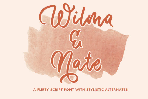 Wilma Nate Font for Elegant Branding