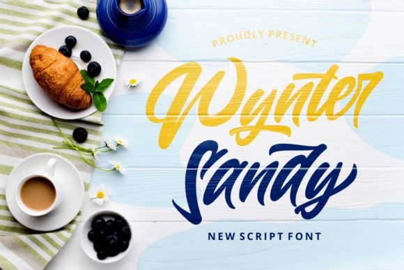 Wynter Sandy: A Timeless Script Handwritten Font for Elegant Design