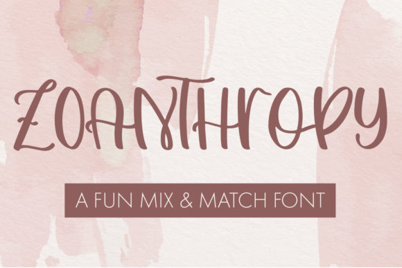 Zoanthropy: A Delicate & Elegant Script Handwritten Font
